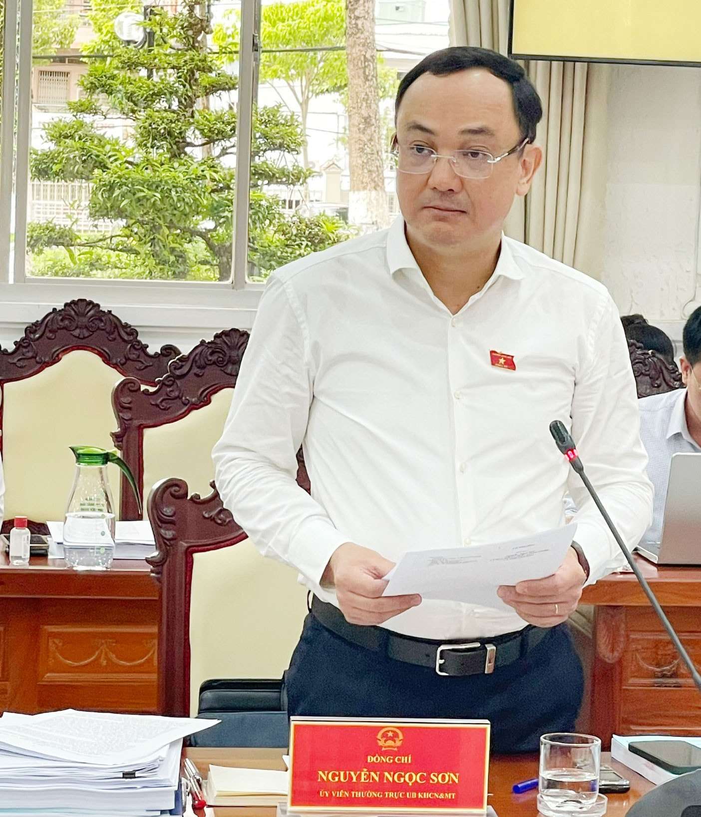 Tổng Thư ký Quốc hội, Chủ nhiệm Văn phòng Quốc hội Bùi Văn Cường làm việc với tỉnh Kiên Giang về thực hành tiết kiệm, chống lãng phí -0