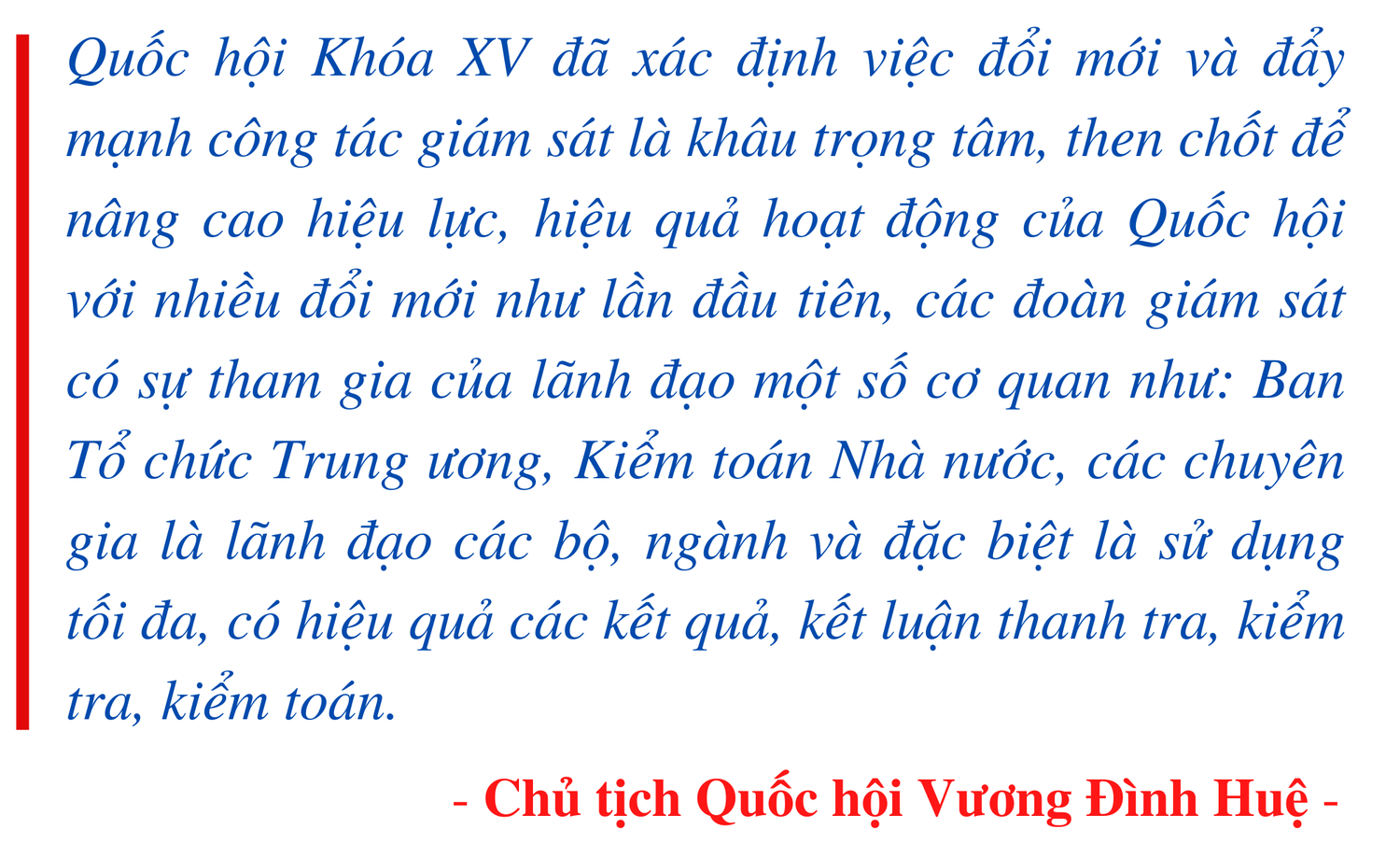 Chủ tịch Quốc hội Vương Đình Huệ: Đổi mới của Quốc hội Khóa VIII gắn liền với sự chỉ đạo kiên quyết, sáng tạo của đồng chí Võ Chí Công -0