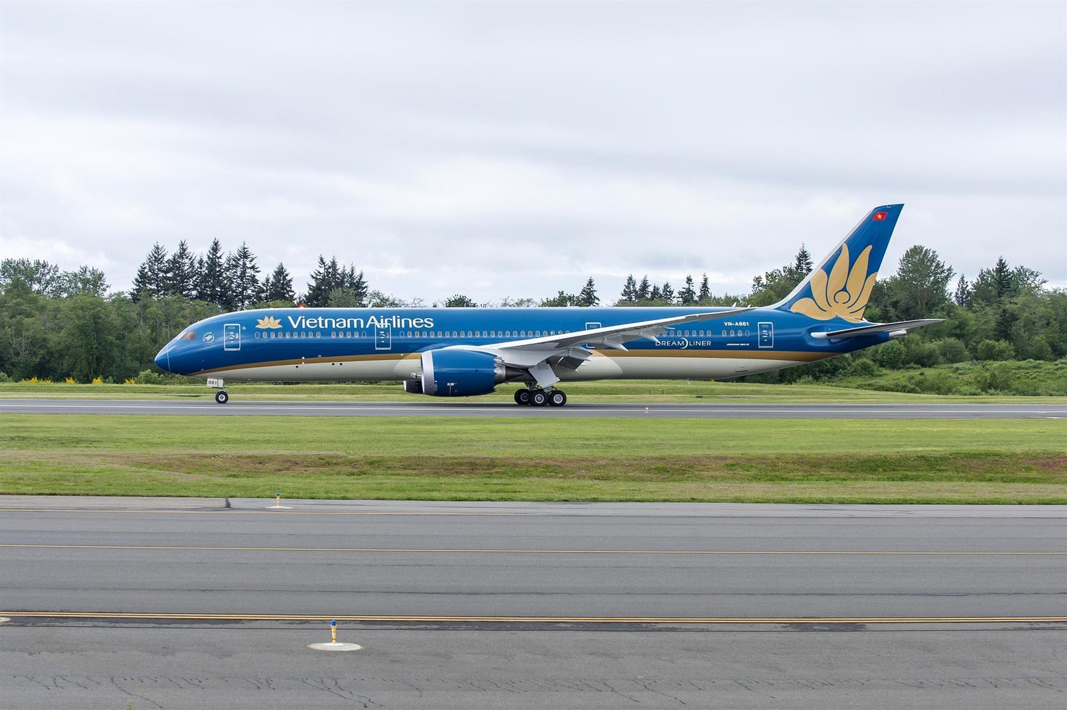 Chuyến bay của Vietnam Airlines quay đầu cấp cứu một trẻ em người Nhật Bản -0