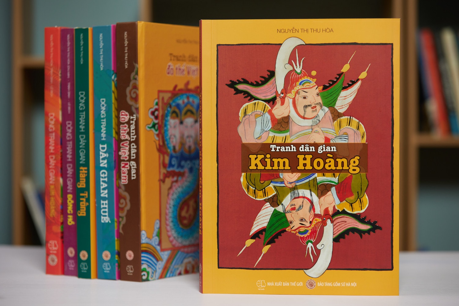Cuốn sách “Tranh dân gian Kim Hoàng” ra mắt chiều 9.8 tại Hà Nội