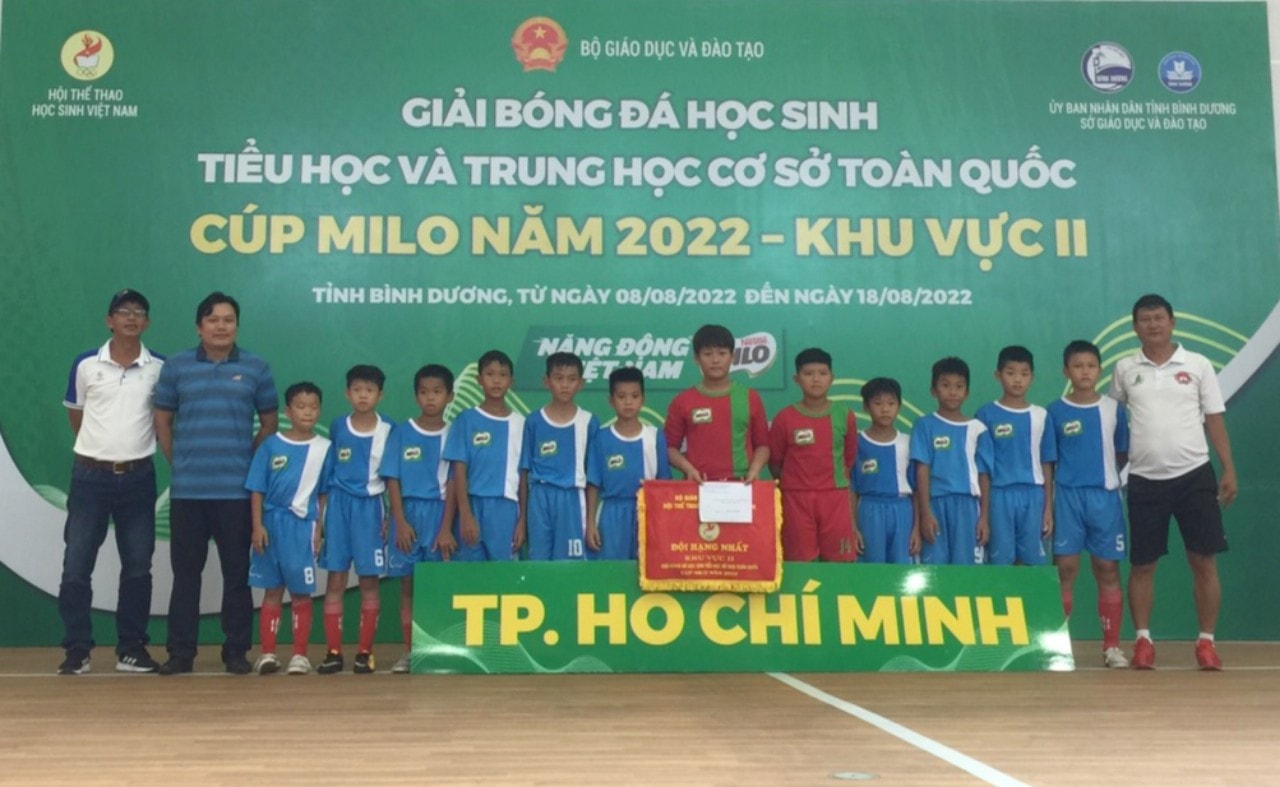 Bế mạc Giải bóng đá học sinh Tiểu học và Trung học cơ sở toàn quốc Cúp Milo năm 2022-khu vực II -0