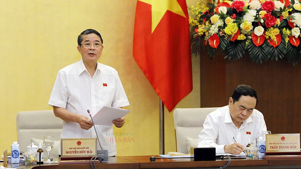 Một số hình ảnh Ủy ban Thường vụ Quốc hội cho ý kiến về dự án Luật Dầu khí (sửa đổi)