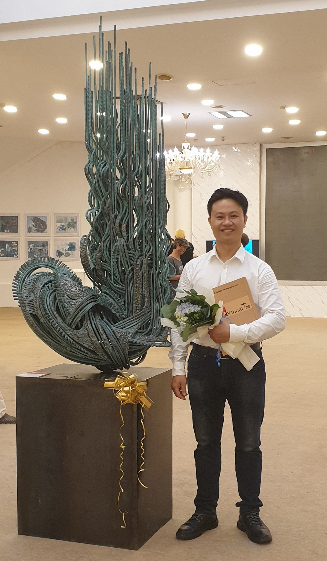 Trao giải thưởng Festival Mỹ thuật trẻ lần thứ 6 -0