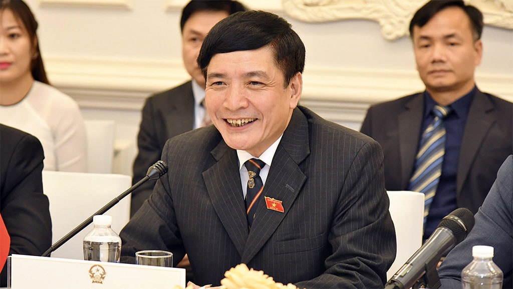 Tổng Thư ký Quốc hội, Chủ nhiệm Văn phòng Quốc hội Bùi Văn Cường hội đàm với Tổng Thư ký Quốc hội Lào -3
