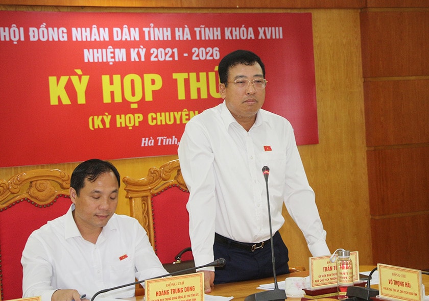 Hà Tĩnh: Thông qua 4 nghị quyết quan trọng tại Kỳ họp chuyên đề -0