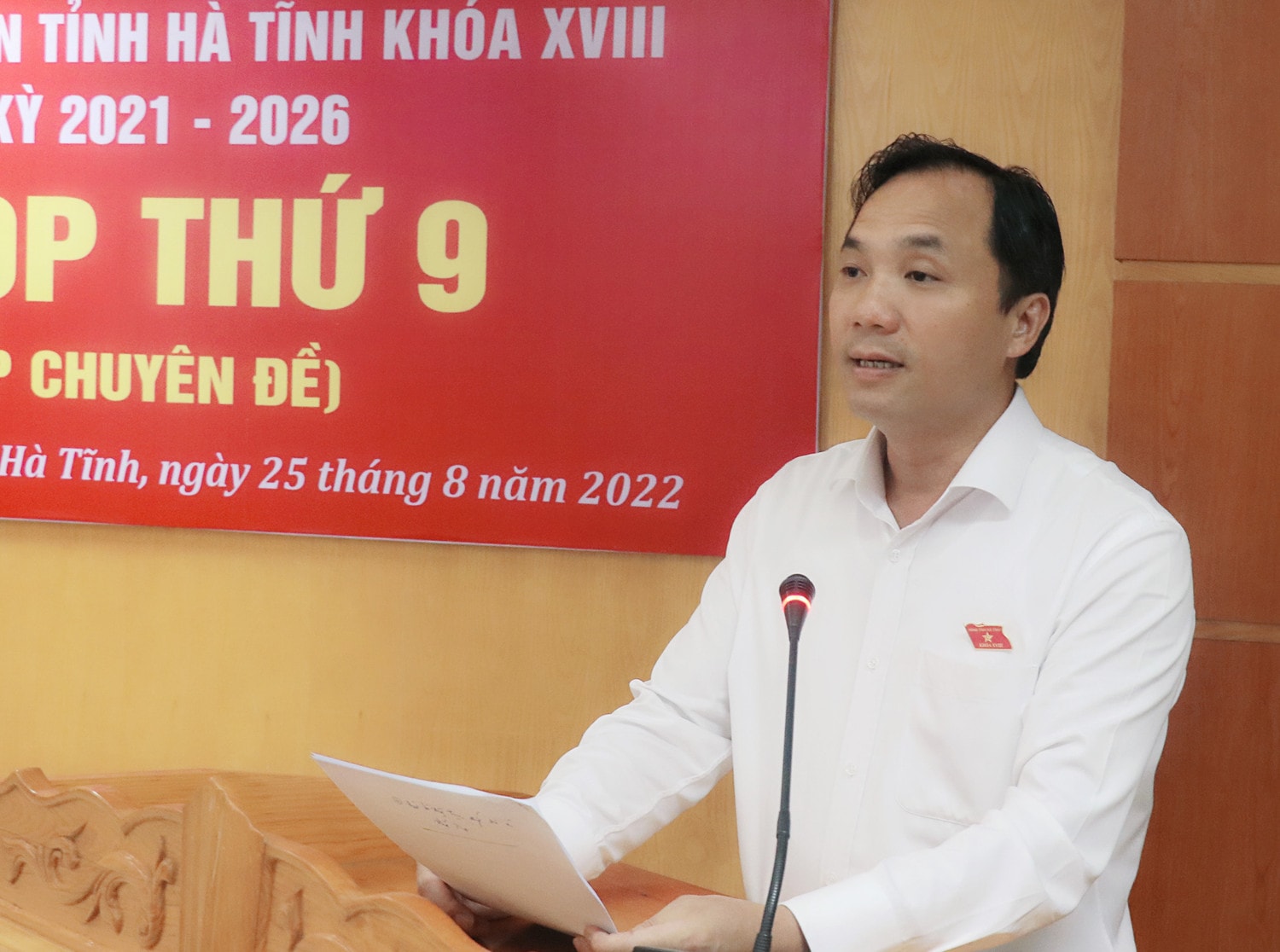 Hà Tĩnh: Thông qua 4 nghị quyết quan trọng tại Kỳ họp chuyên đề -0