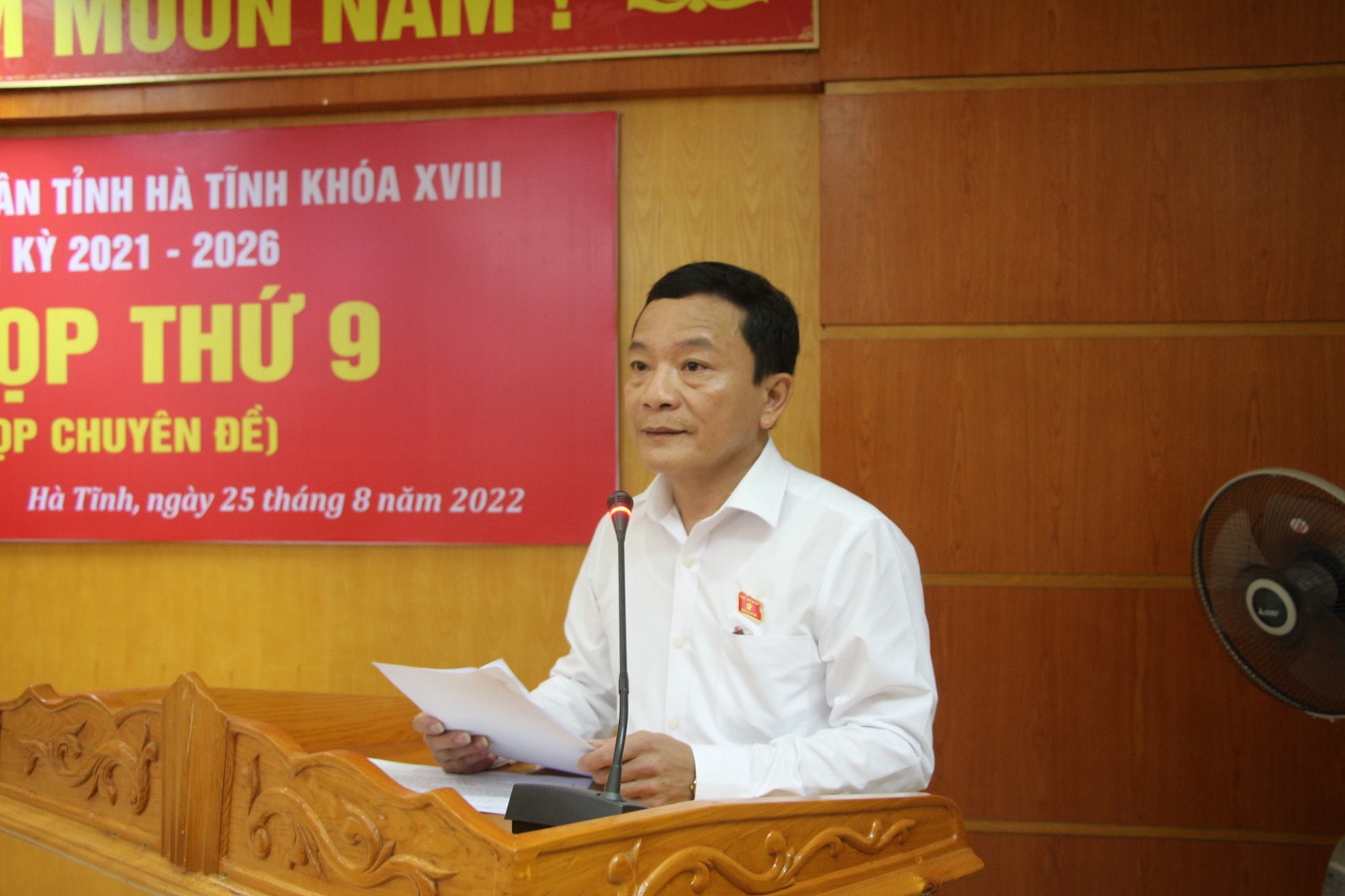 Hà Tĩnh: Thông qua 4 nghị quyết quan trọng tại Kỳ họp chuyên đề -0