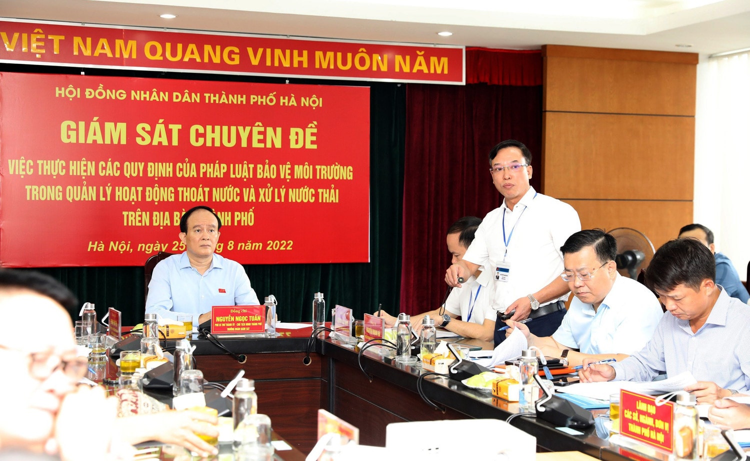 Tập trung triển khai xây dựng các trạm xử lý nước thải -0