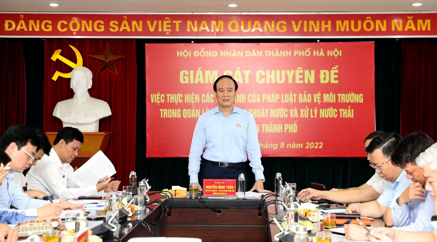 Tập trung triển khai xây dựng các trạm xử lý nước thải -0