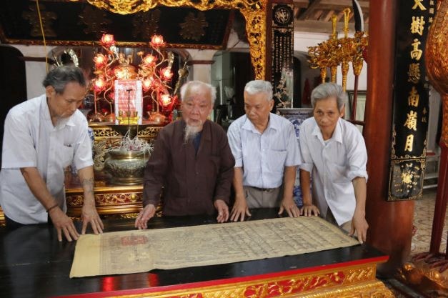 Nhức nhối nạn trộm cắp, buôn bán đạo sắc phong -0