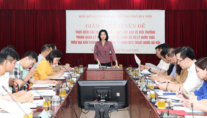 Bảo đảm tiến độ các dự án thoát nước, xử lý nước thải -0