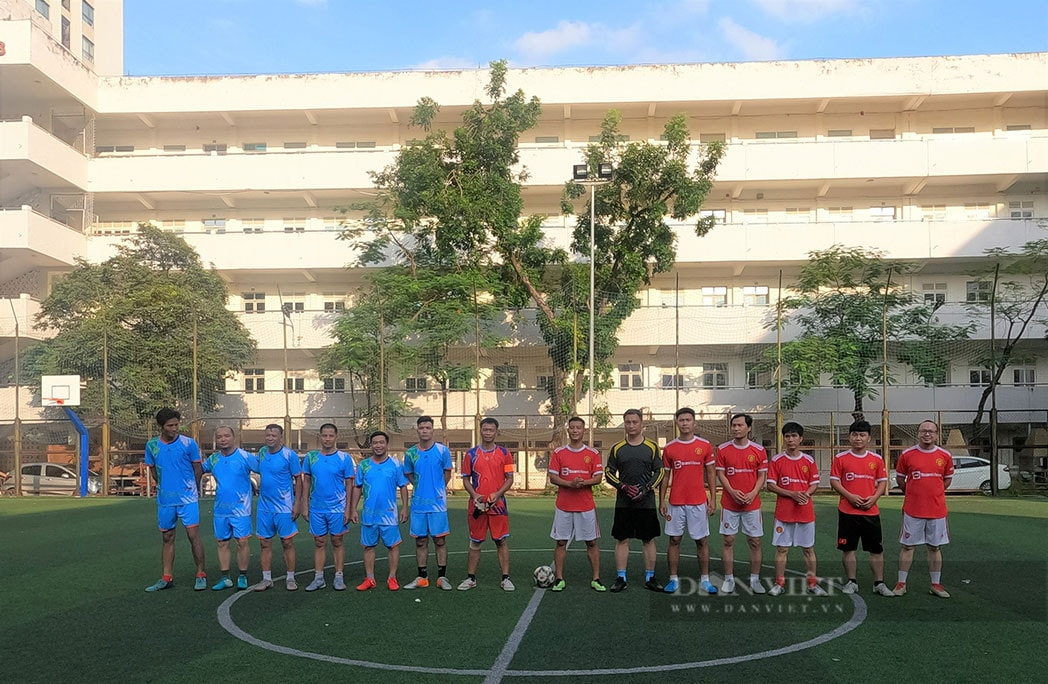 Những hình ảnh ấn tượng tại Giải bóng đá 