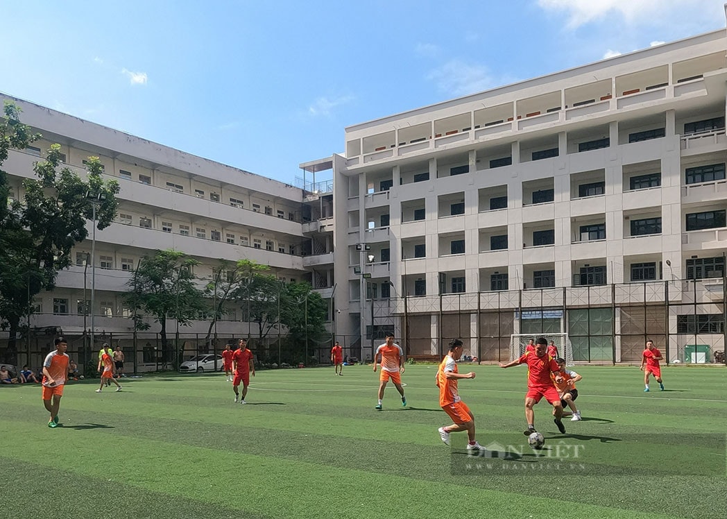 Những hình ảnh ấn tượng tại Giải bóng đá 