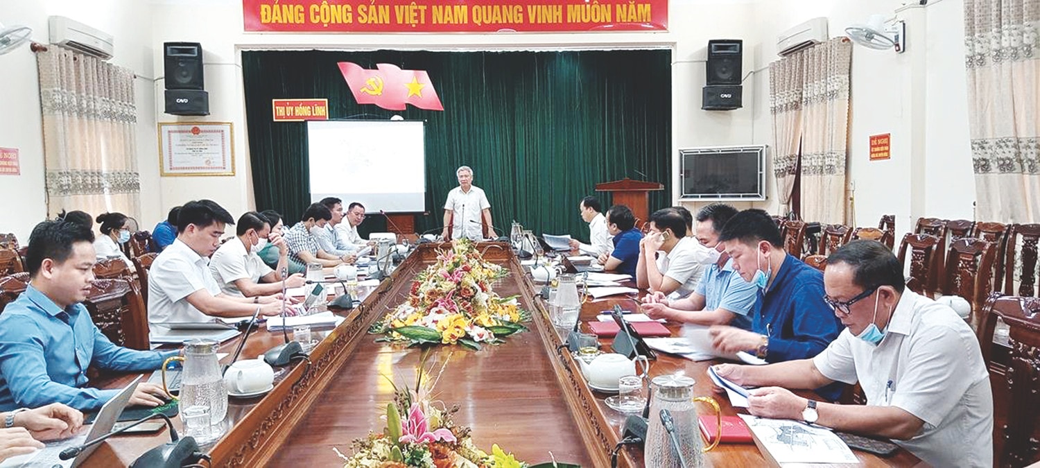 HĐND TX Hồng Lĩnh, Hà Tĩnh tổ chức phiên giải trình về giải quyết kiến nghị của cử tri khắc phục tình trạng ngập lụt cục bộ khi mưa lớn tại các tuyến đường trên địa bàn
