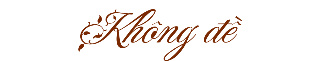 Không đề -0