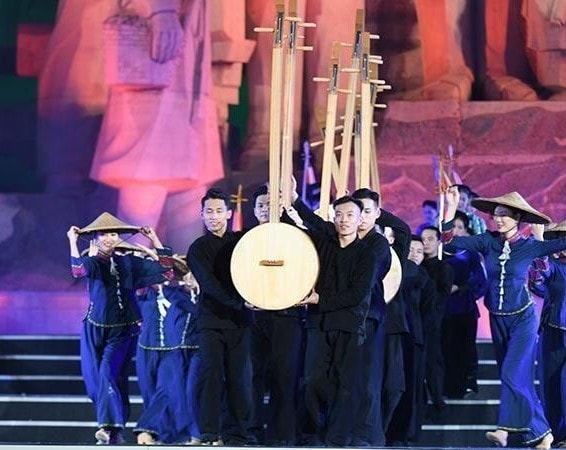 Ủy viên Bộ Chính trị, Chủ tịch nước Nguyễn Xuân Phúc dự Lễ đón nhận Bằng ghi danh “Thực hành Then của người Tày, Nùng, Thái ở Việt Nam” vào danh sách Di sản văn hóa phi vật thể đại diện của nhân loại -0