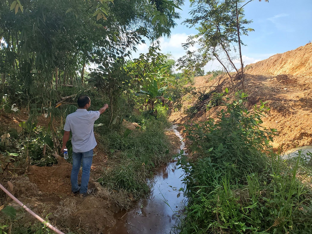 Thừa thiên Huế: Doanh nghiệp làm sân golf lấp mương nước, người dân lo mùa mưa bị ngập lụt viết đơn kêu cứu -0