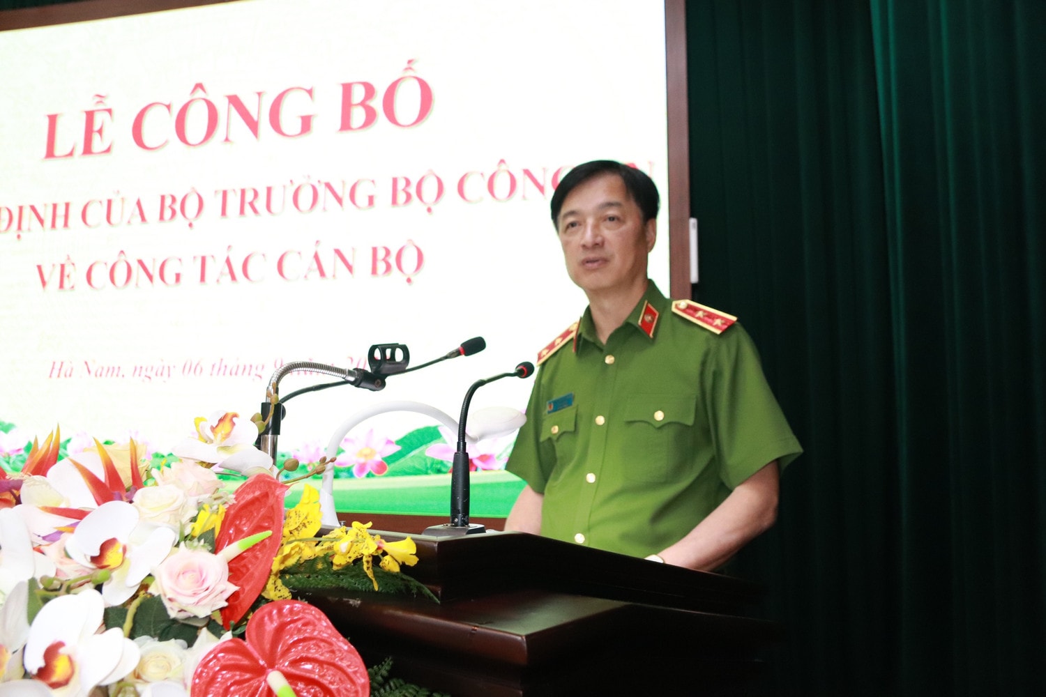 Hà Nam : Bổ nhiệm Giám đốc Công an tỉnh -0