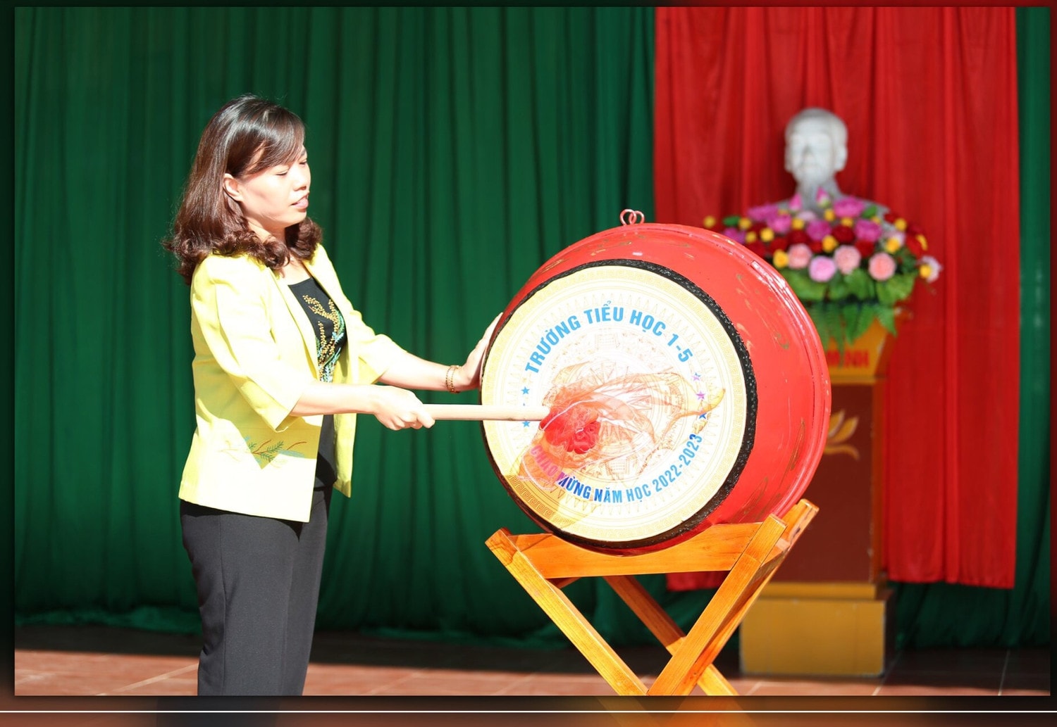 Phó Trưởng đoàn ĐBQH tỉnh Hà Giang dự Lễ khai giảng năm học mới tại Vị Xuyên -0