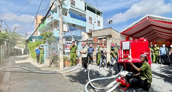 Thí điểm tổ liên gia an toàn phòng cháy, chữa cháy -0