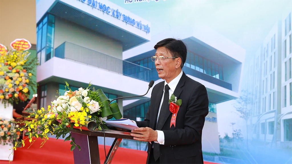 Lễ khánh thành Công trình ký túc xá và giảng đường Trường Đại học Xây dựng Hà Nội - Cơ sở Hà Nam -3
