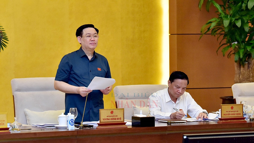 Một số hình ảnh Khai mạc Phiên họp thứ Mười lăm của Ủy ban Thường vụ Quốc hội -1