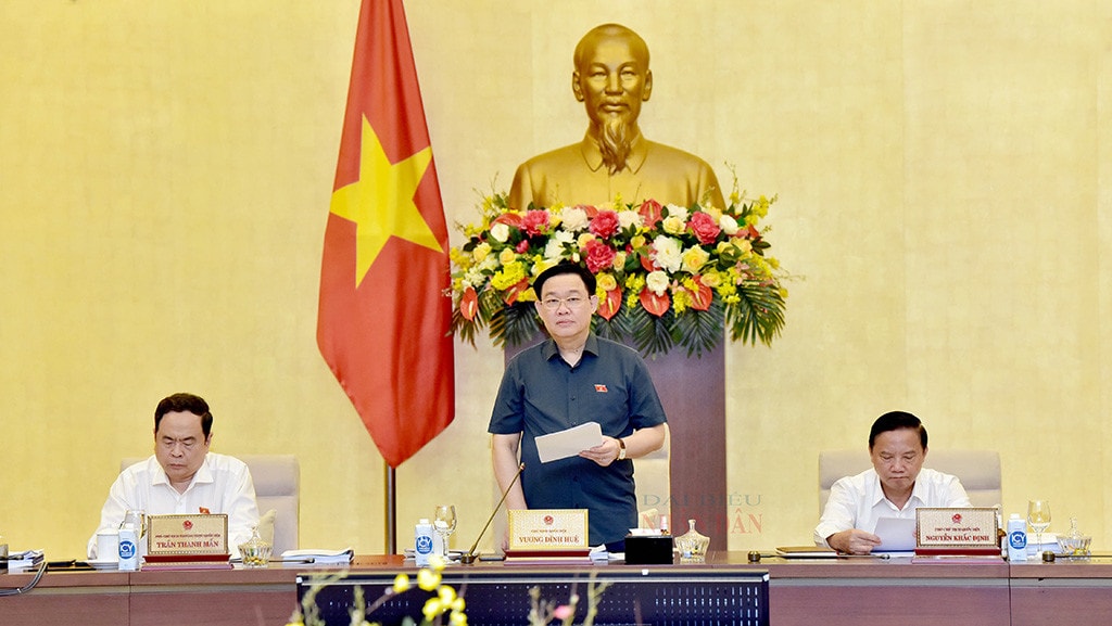 Khai mạc Phiên họp thứ Mười lăm của Ủy ban Thường vụ Quốc hội -3