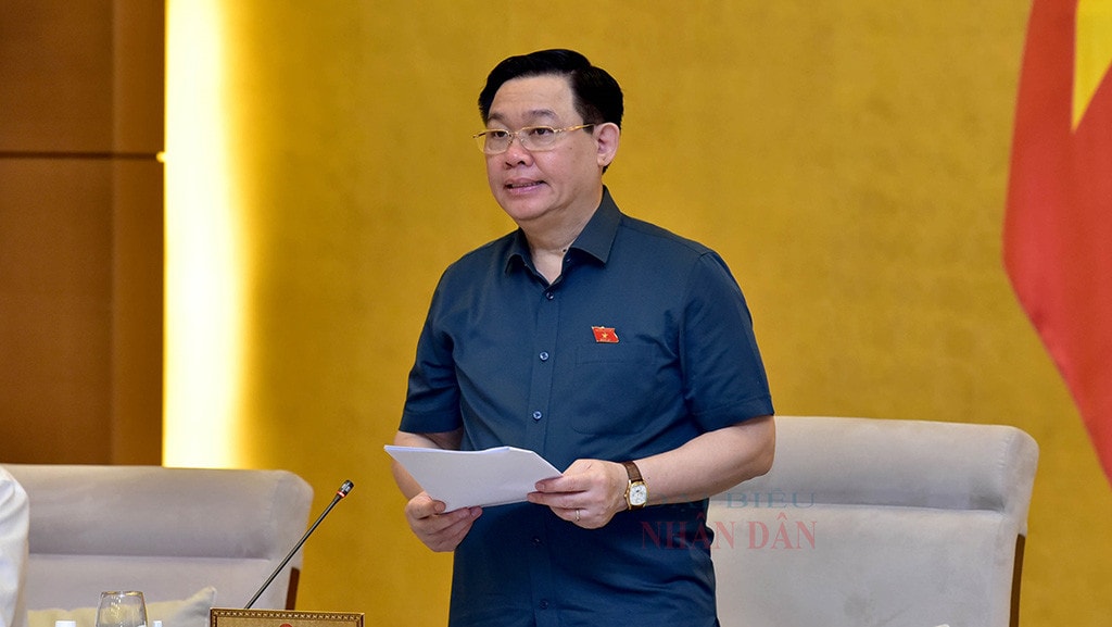 Chủ tịch Quốc hội Vương Đình Huệ: Mục tiêu cuối cùng là nâng cao năng lực, hiệu quả quản lý nhà nước! -0