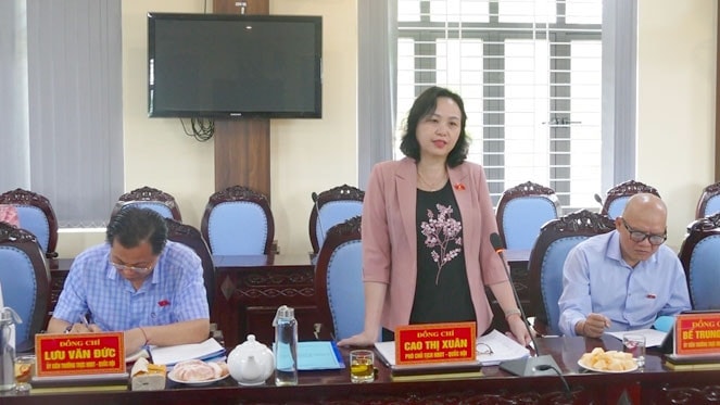 Hội đồng Dân tộc làm việc với UBND huyện Con Cuông, tỉnh Nghệ An -0