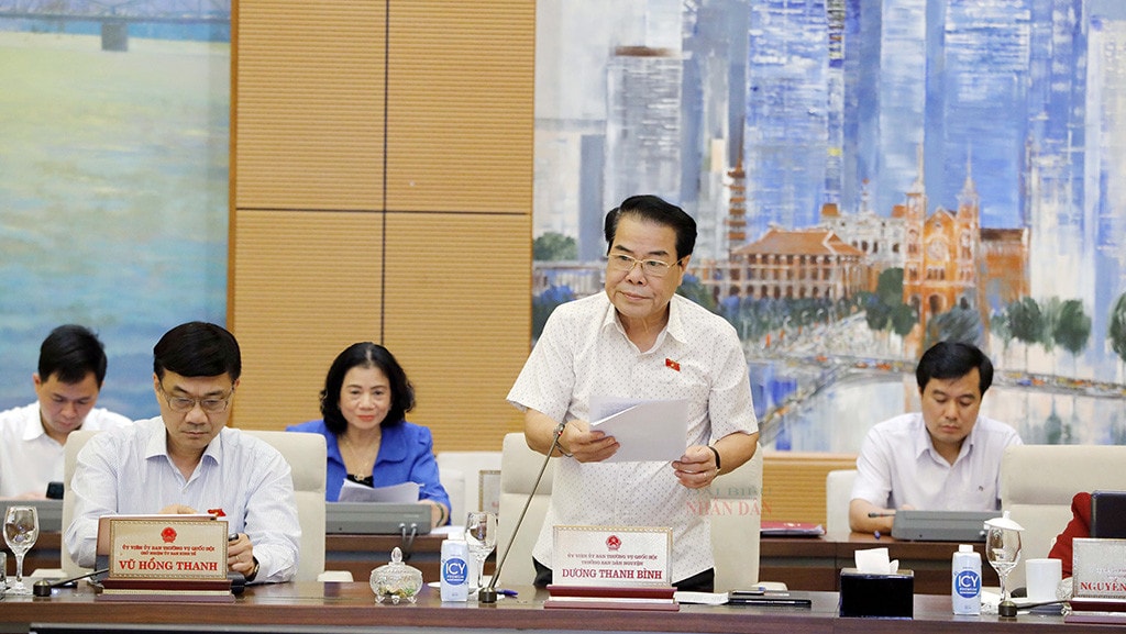 Cho ý kiến với Báo cáo công tác dân nguyện của Quốc hội tháng 8.2022 -0