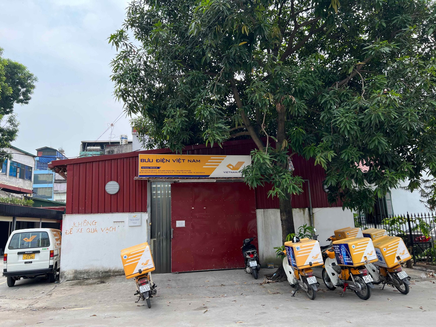 Xuất hiện công trình vi phạm trong khu nhà chuyên dùng 281 Đội Cấn -0