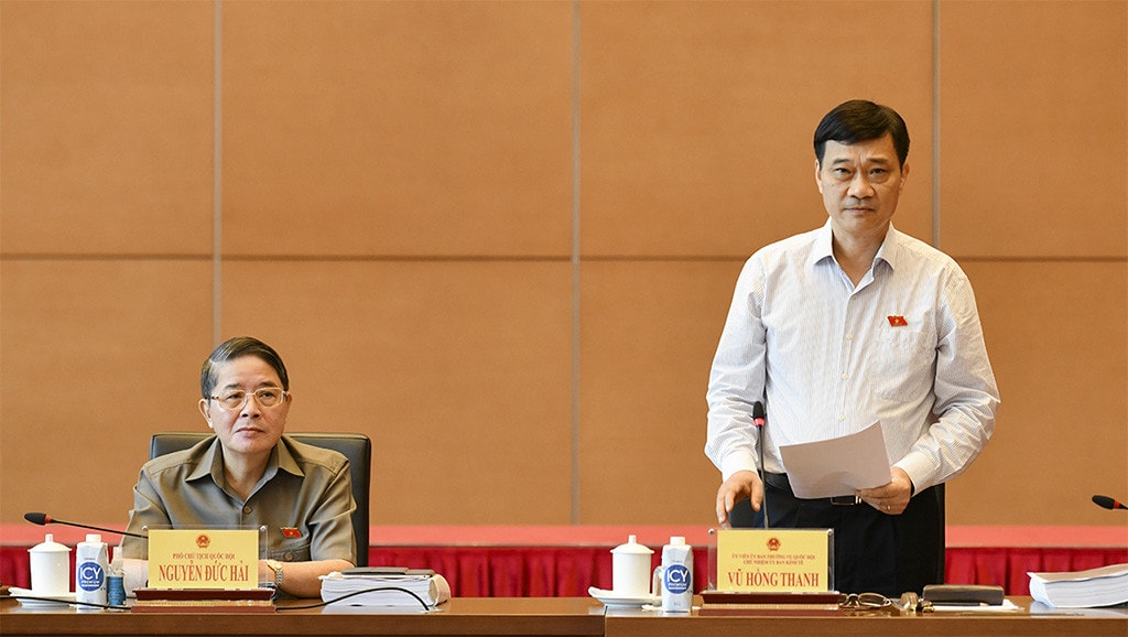 Phó Chủ tịch Quốc hội Nguyễn Đức Hải dự họp thẩm tra sơ bộ dự án Luật Đất đai (sửa đổi) -1