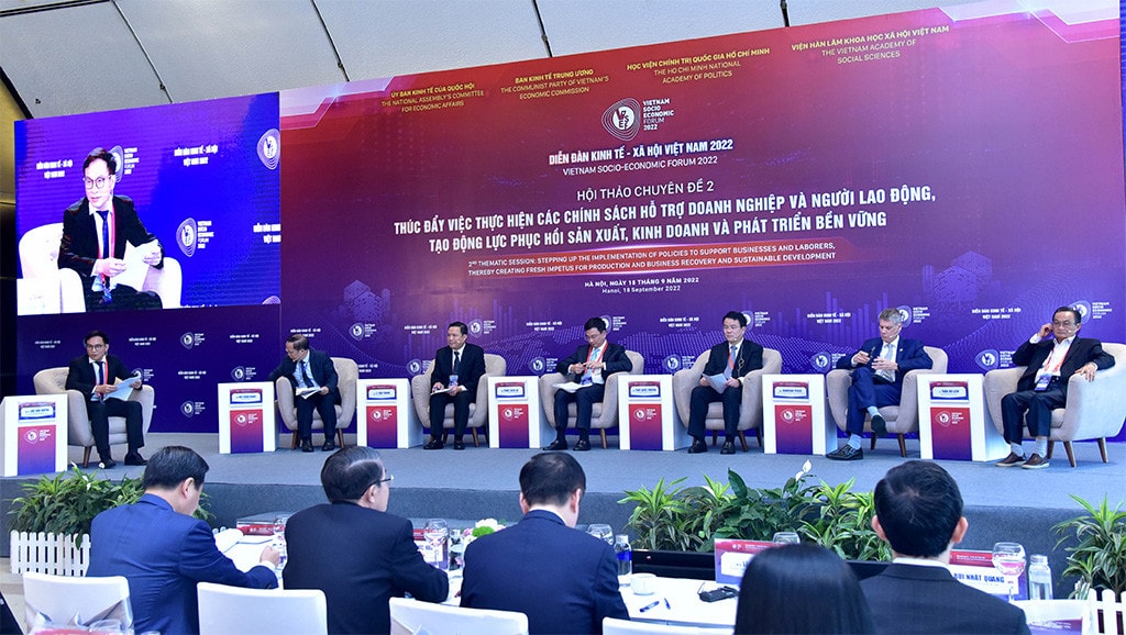 Một số hình ảnh Hội thảo chuyên đề 2 Diễn đàn Kinh tế - Xã hội Việt Nam 2022