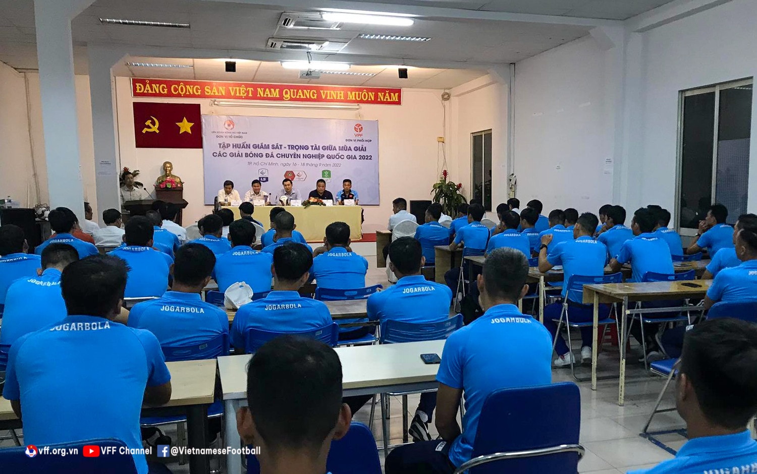 Tập huấn giám sát, trọng tài giữa mùa giải các giải BĐCN QG 2022 khu vực phía Nam -0