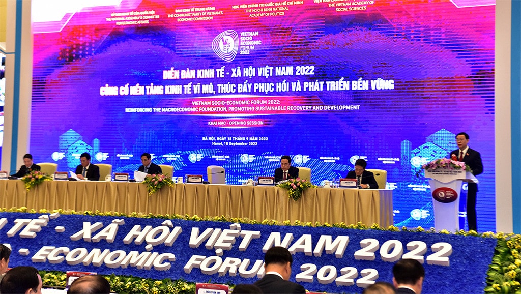 Khai mạc diễn đàn Kinh tế - Xã hội Việt Nam 2022 -0