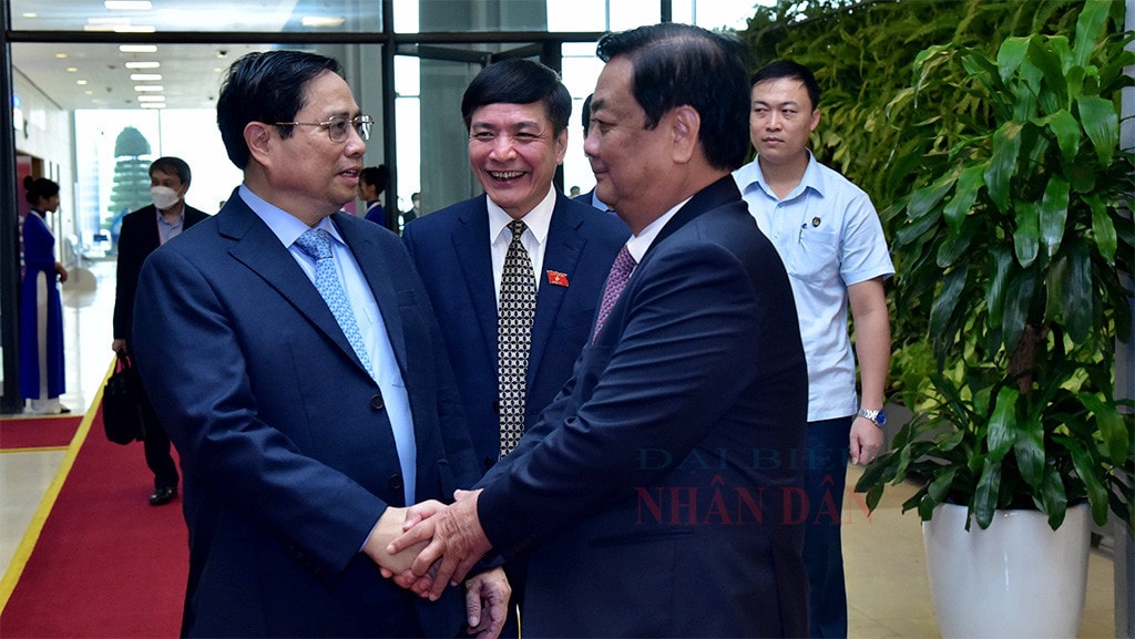 Một số hình ảnh khai mạc diễn đàn Kinh tế - Xã hội Việt Nam 2022