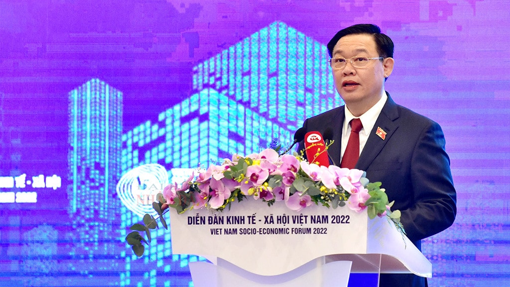 Một số hình ảnh khai mạc diễn đàn Kinh tế - Xã hội Việt Nam 2022