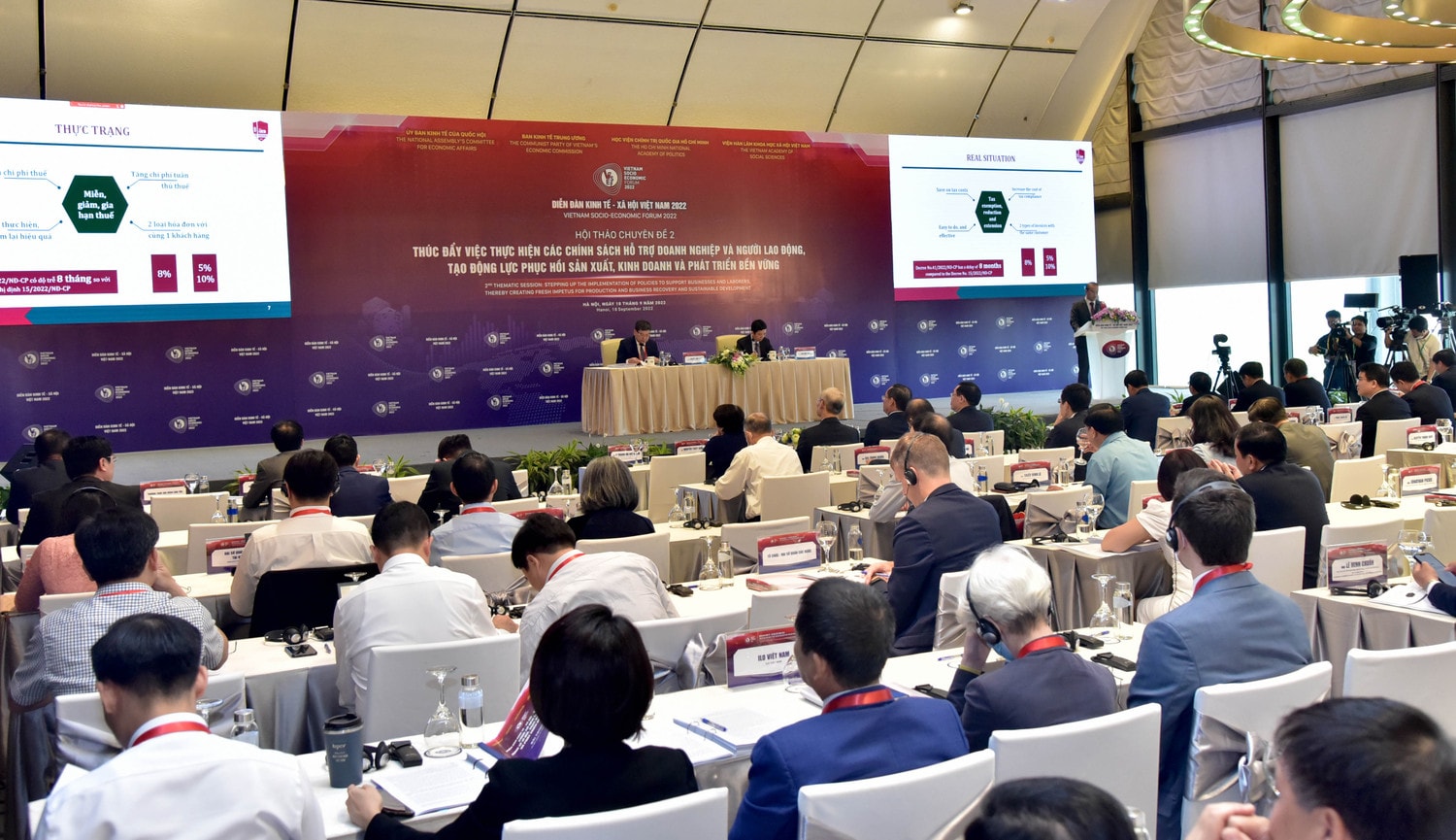 TRỰC TIẾP: Hội thảo chuyên đề 2 Diễn đàn Kinh tế - Xã hội Việt Nam 2022 -0