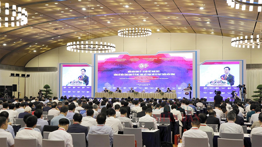 Chủ tịch Quốc hội Vương Đình Huệ: Diễn đàn khẳng định mạnh mẽ thông điệp nhất quán về kiên định ổn định nền tảng kinh tế vĩ mô -0