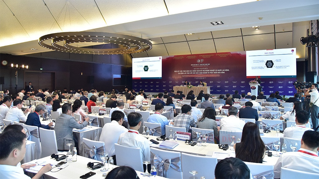 Một số hình ảnh Hội thảo chuyên đề 2 Diễn đàn Kinh tế - Xã hội Việt Nam 2022