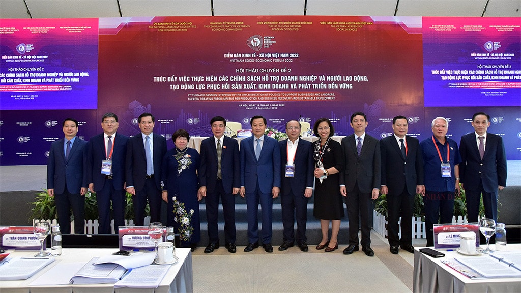 Một số hình ảnh Hội thảo chuyên đề 2 Diễn đàn Kinh tế - Xã hội Việt Nam 2022 -0