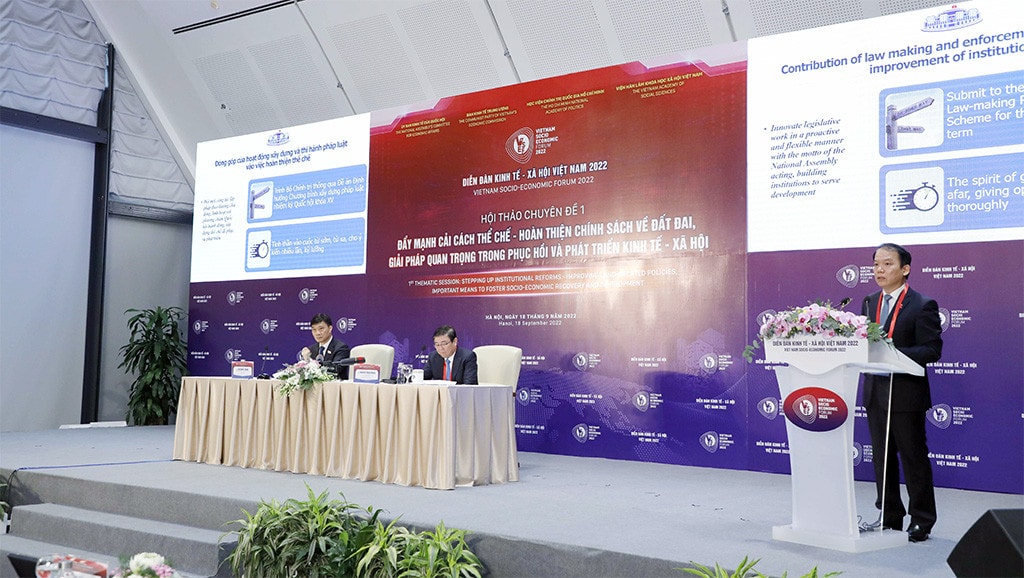 TRỰC TIẾP: Hội thảo chuyên đề 1 Diễn đàn Kinh tế - Xã hội Việt Nam 2022 -0
