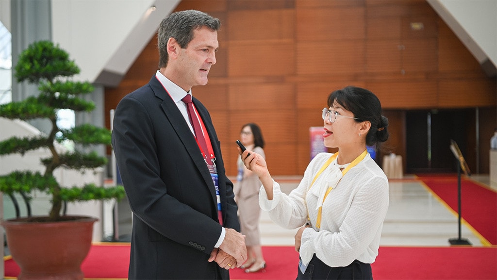 Một số hình ảnh Tọa đàm cấp cao “Củng cố nền tảng kinh tế vĩ mô, thúc đẩy phục hồi và phát triển bền vững” -4