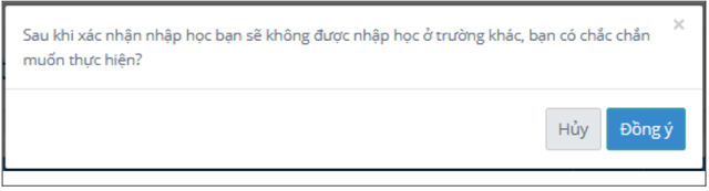Hướng dẫn các bước xác nhận nhập học trực tuyến đại học năm 2022 -0