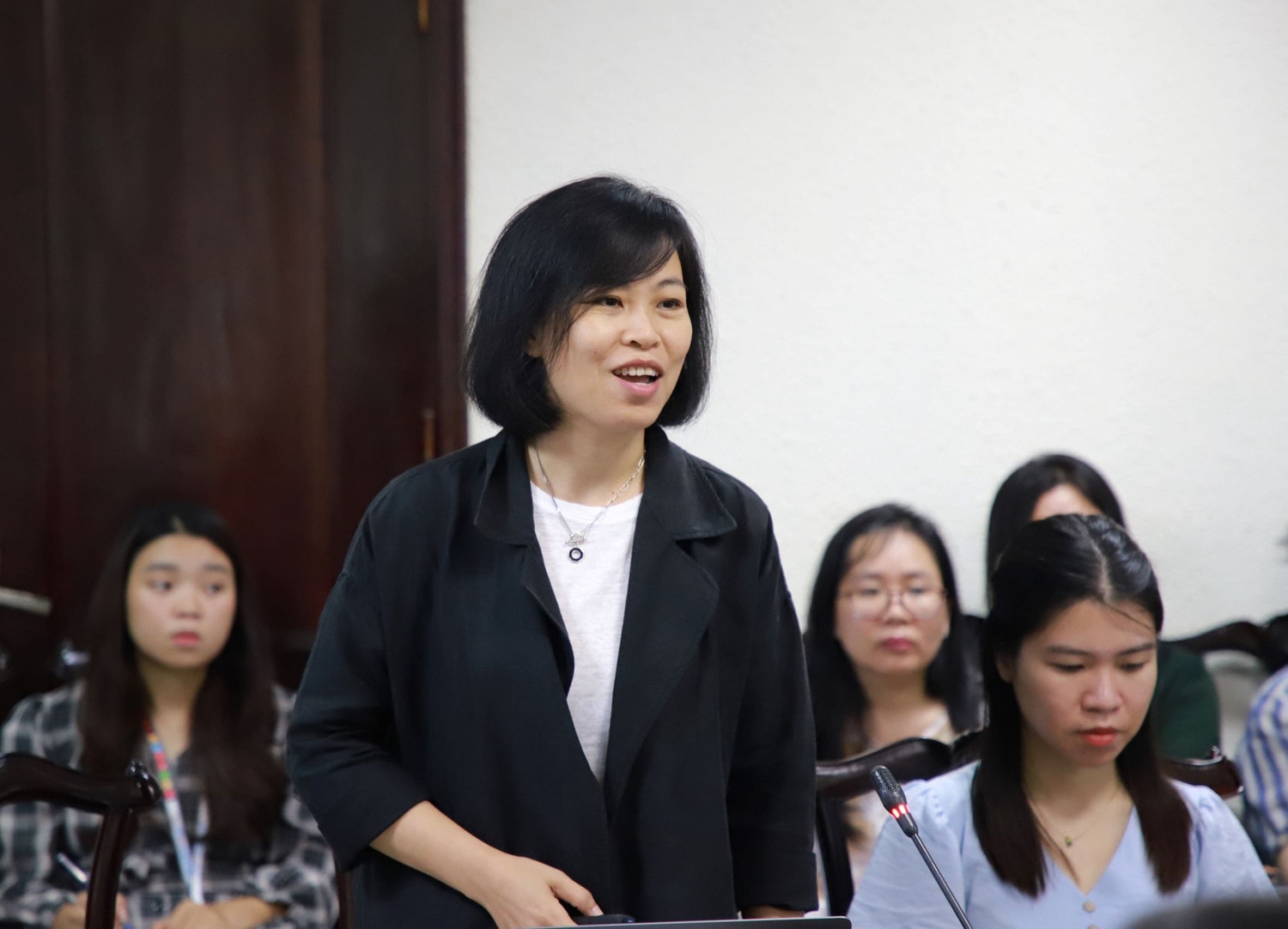 TS. Nguyễn Thị Thu Hà, chuyên gia khu vực của UNESCO phát biểu tại hội thảo Triển khai Bộ Chỉ số Văn hóa|2030 của UNESCO tại Việt Nam và Huế -0