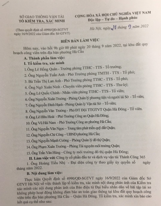 Chấm dứt hiểm hoạ sân tập lái xe “chui” sau phản ánh của Báo Đại biểu Nhân dân