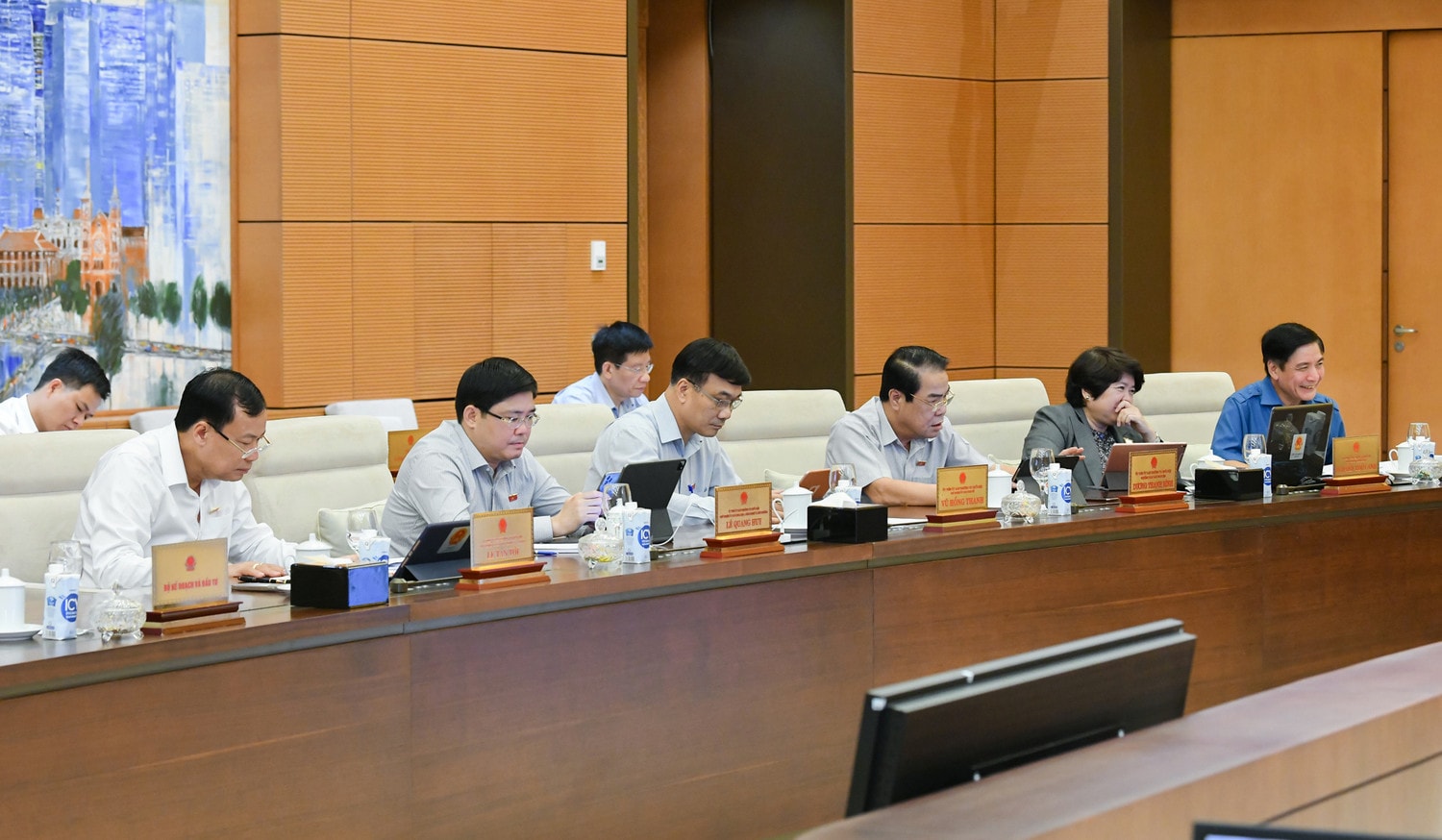 Thông qua về nguyên tắc 2 dự thảo Nghị quyết của Ủy ban Thường vụ Quốc hội -0