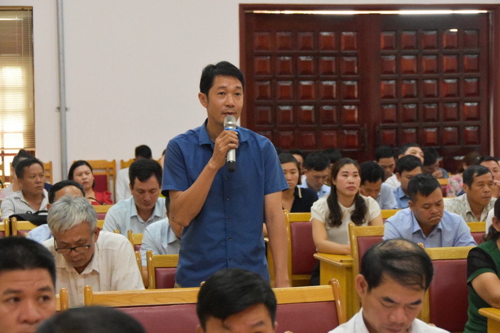 Đoàn ĐBQH tỉnh Quảng Ninh tiếp xúc cử tri trước Kỳ họp thứ Tư, Quốc hội Khóa XV -0