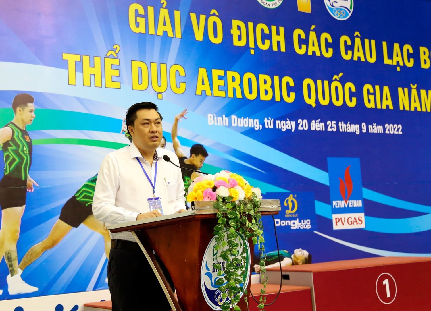 Khai mạc giải vô địch các Câu lạc bộ Thể dục Aerobic quốc gia năm 2022 tại Bình Dương -0