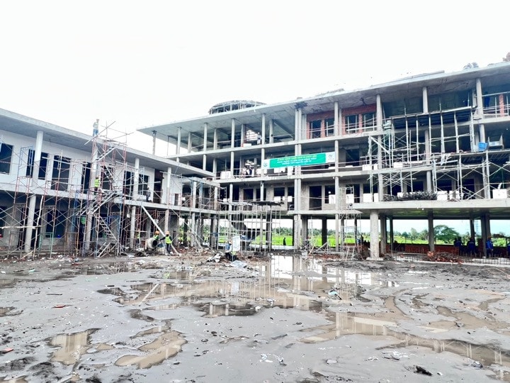 Vĩnh Long: Phát động chiến dịch 50 ngày đêm hoàn thành và bàn giao trường THPT Nguyễn Hiếu Tự -1